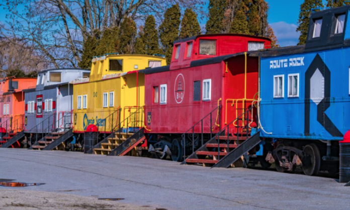 Red Caboose Motel drives home a nostalgic night of rest in Ronks, Pennsylvania.