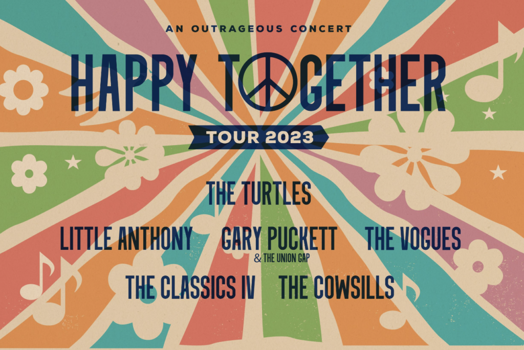 The Turtles, Little Anthony, Gary Puckett join forces for their 14th year with The Happy Together Tour 2023 at Penn's Peak June 15