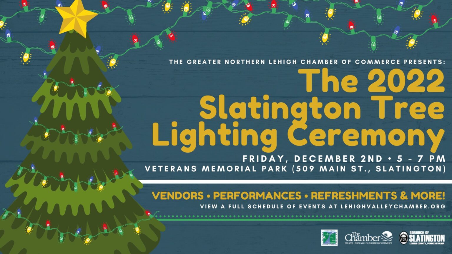 Slatington Kicks Off the Holiday Season with tree lighting, Santa and