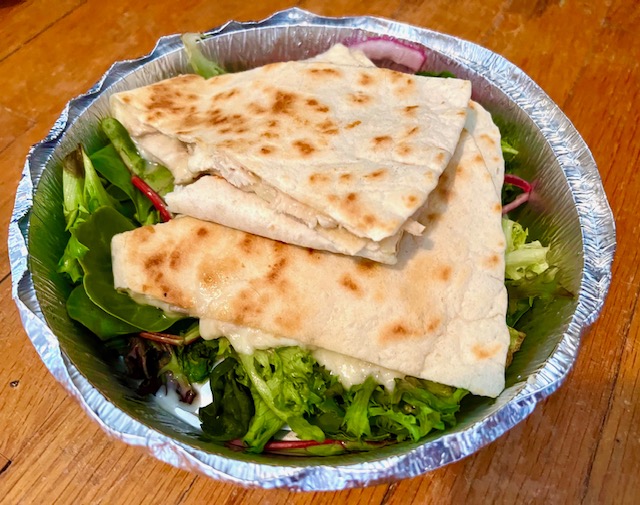 Brothers Pizza in Catty serves Quesadillas