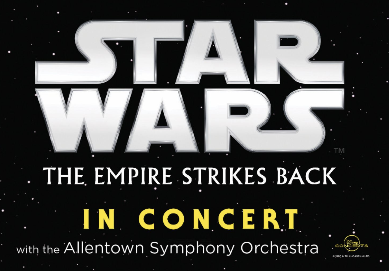 'Star Wars: Empire Strikes Back' in Concert At Allentown Symphony Hall Oct 6, 2023