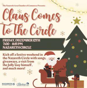 Christmas in Nazareth returns Dec 12-13, 2025 with Santa